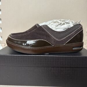 Cole Haan Womens Air Kadin Slip-on Suede Comfort Shoes Size 7 Brown Leather